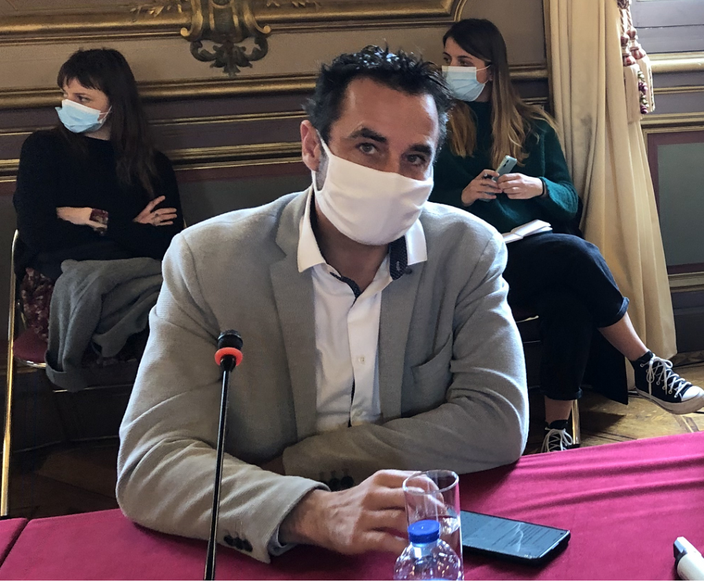 Frank Tortel co-fondateur de l’association Synergie Family (Photo Mireille Bianciotto)