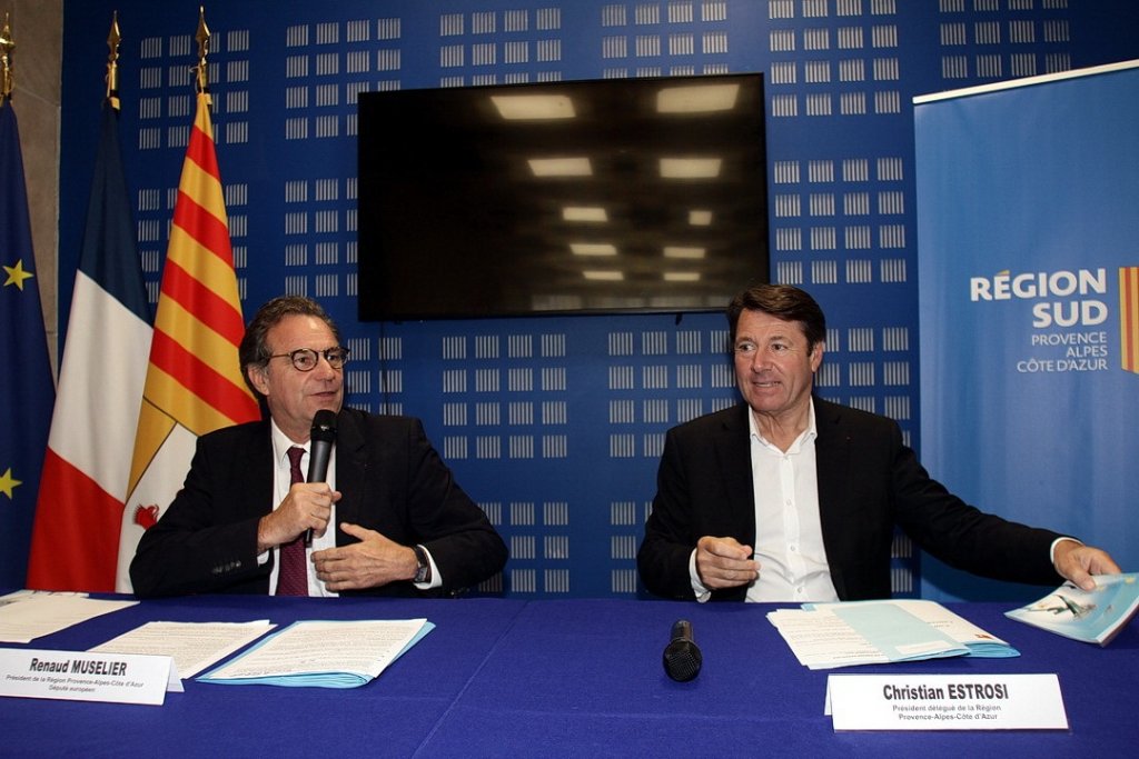 Renaud Muselier et Christian Estrosi (Photo archives Destimed/RP)