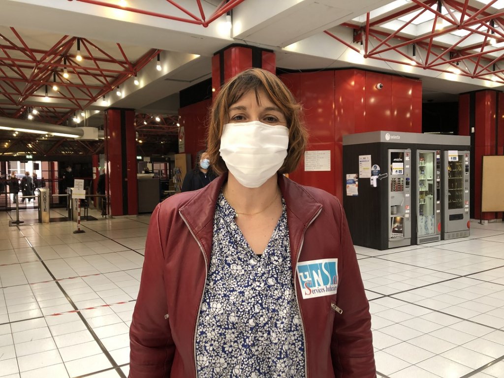 Isabelle Fernandez, secrétaire régionale du syndicat Unsa Justice (Photo Mireille Bianciotto)