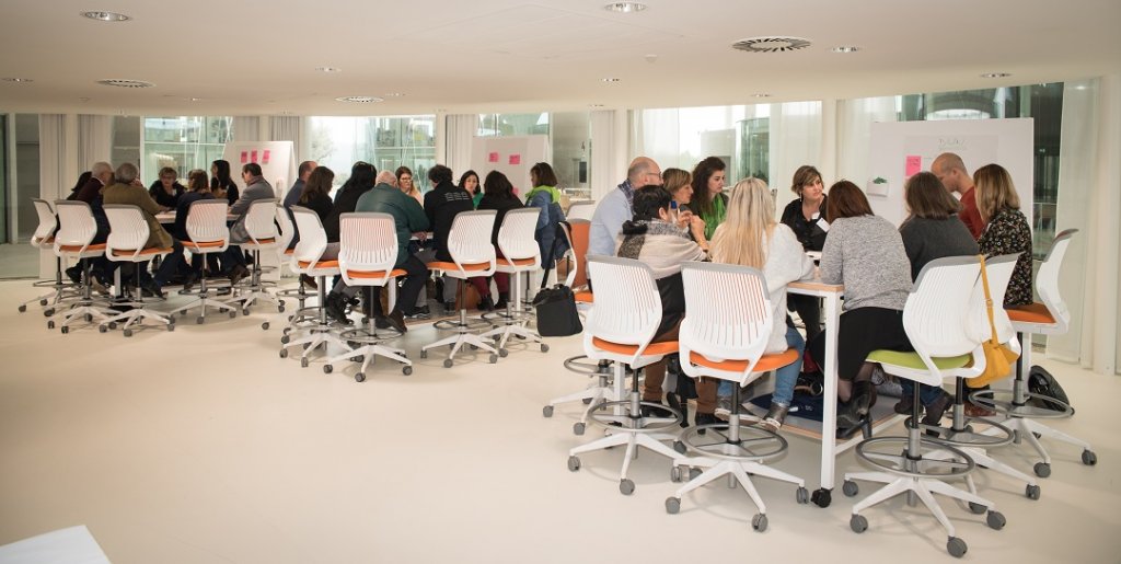 Une séance de coaching organisée par 