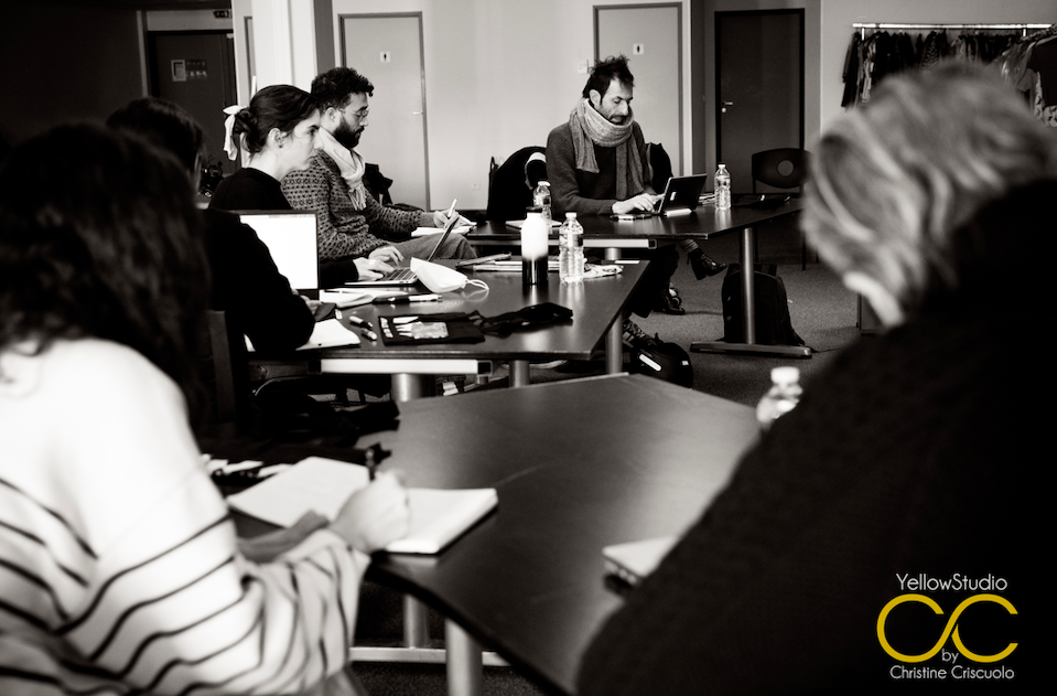 Atelier studieux pour les participants de cette première édition ©YellowStudio/Christine Criscuolo