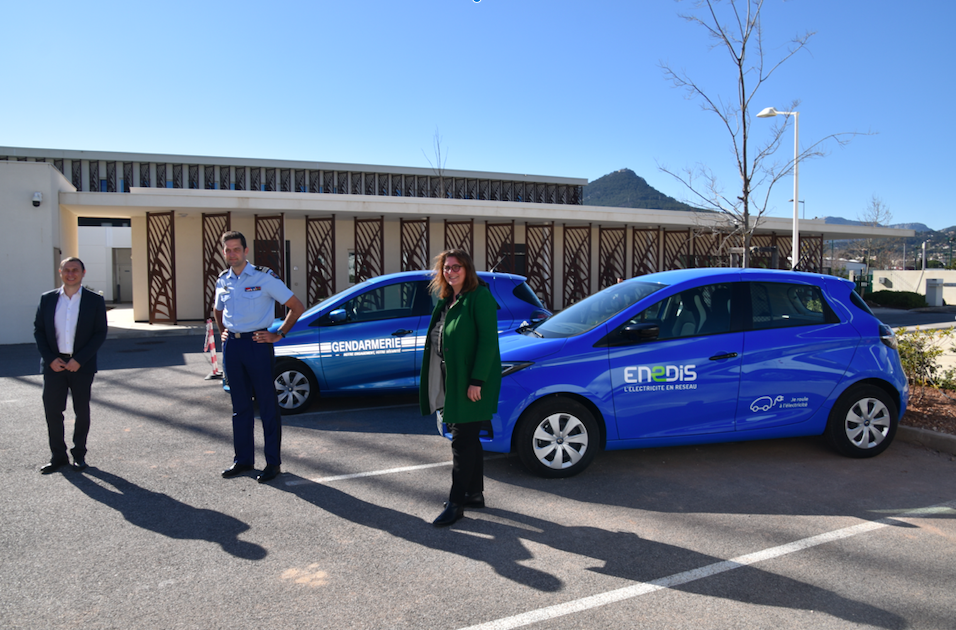 Les nouvelles voitures électriques du GGD83 ©Alain Blanchot