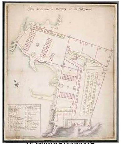 Le plan du Lazaret ©Capture d'écran Le plan du Lazaret ©Capture d'écran