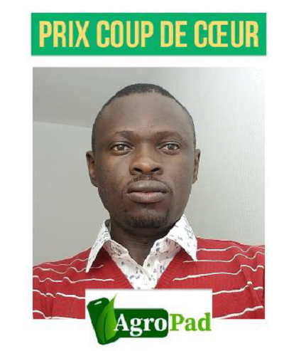Erik Gyslain Tiam Dzembouong - CEO d’AgroPad ©Med’Innovant Africa