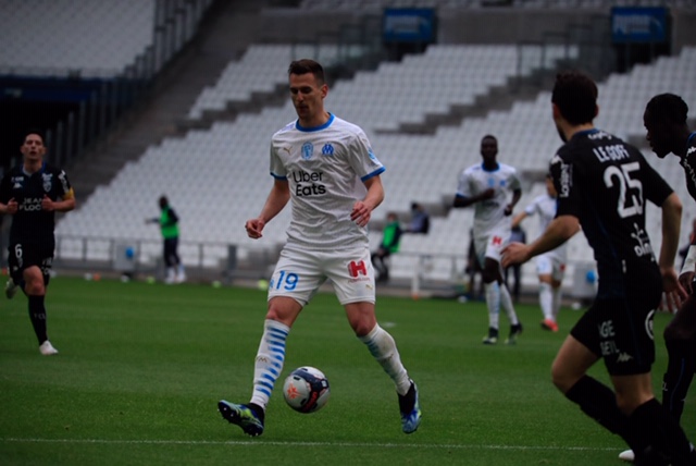 L’avenir du Polonais Arkadiusz Milik est incertain à Marseille (Photo Laurent Saccomano/Wallis.fr)