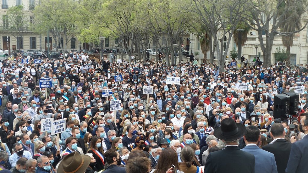 Plusieurs milliers de personnes ont participé à la manifestation  ©Joëlle Manchion
