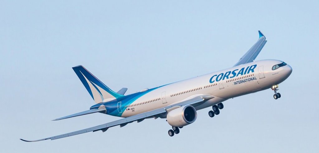 La compagnie Corsair a intégré le A330neo dans sa flotte ©Corsair