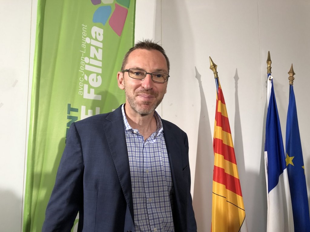 Xavier Garcia, tête de liste dans les Alpes-Maritimes (Photo Mireille Bianciotto)