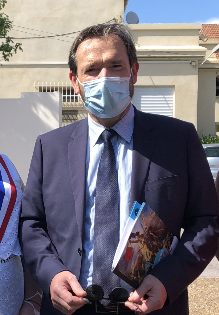 Eric Rusterholtz référent laïcité, valeurs de la République au niveau académique ©Mireille Bianciotto