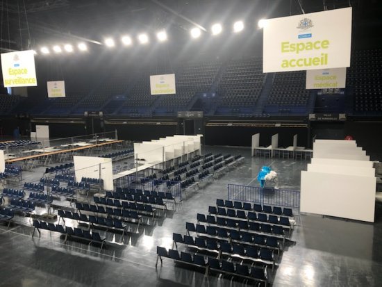 Vaccinodrome du palais des Sports ©VdM