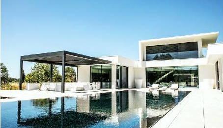 La pergola bioclimatique ©Cauchi Design