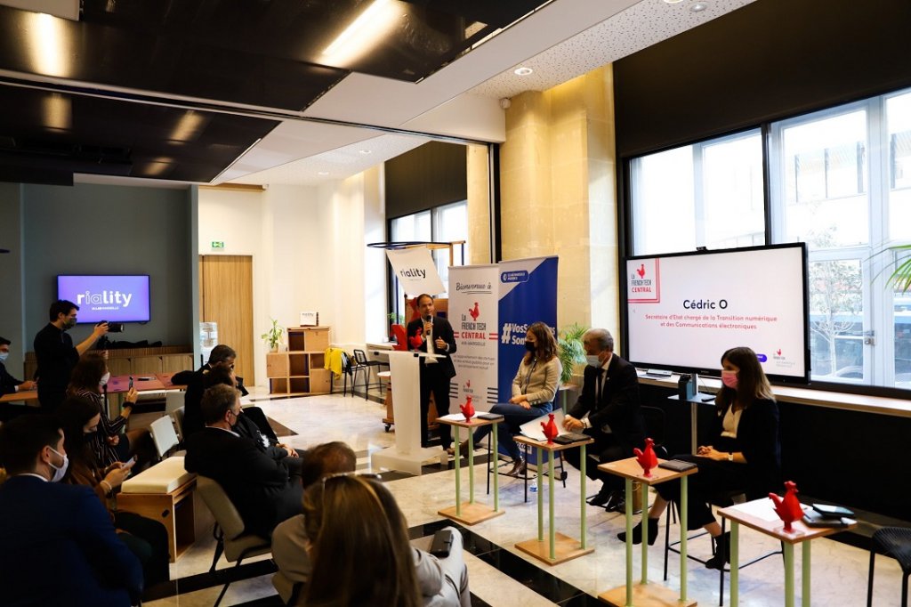 Cédric O a inauguré la French Tech central – Riality Lab à la CCIAMP ©DR
