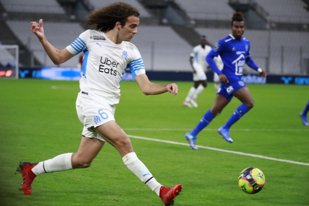 Matteo Guendouzi n’a pas été avare d’efforts au milieu (Photo Laurent Saccomano/Wallis.fr)