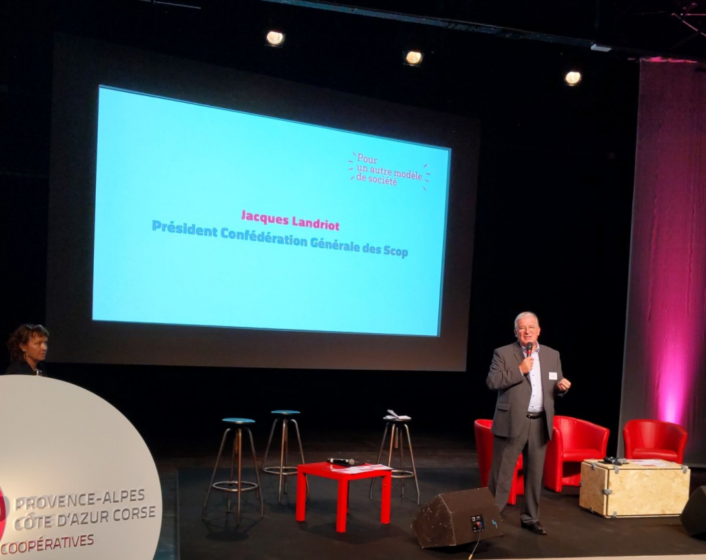 Jacques Landriot, président de la Confédération générale des Scop ©DR