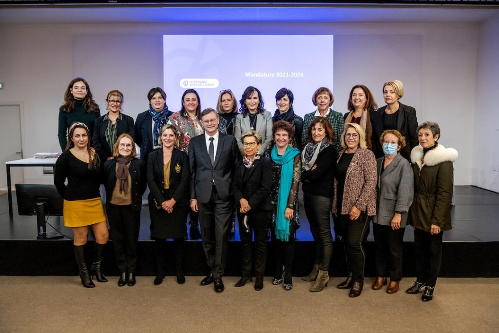 Le nouveau président se félicite d’une assemblée générale féminisée © François Moura