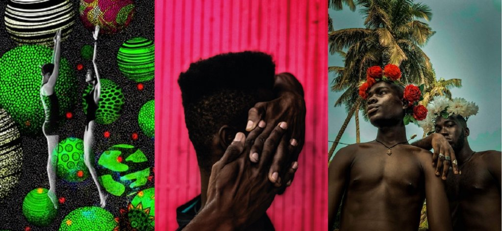 Oeuvres de Françoise Benomar -Malick Kebe - O’kiins Howara  ©Joël Barcy Oeuvres de Françoise Benomar -Malick Kebe - O’kiins Howara  ©Joël Barcy