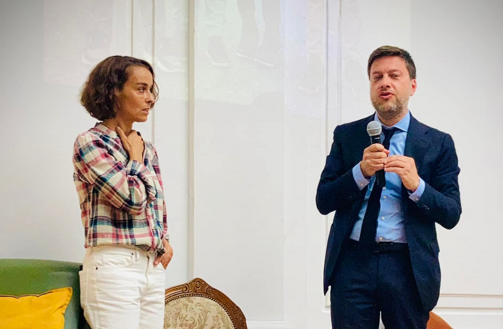 Jane Bouvier et le maire de Marseille, Benoît Payan ©DR/BDx