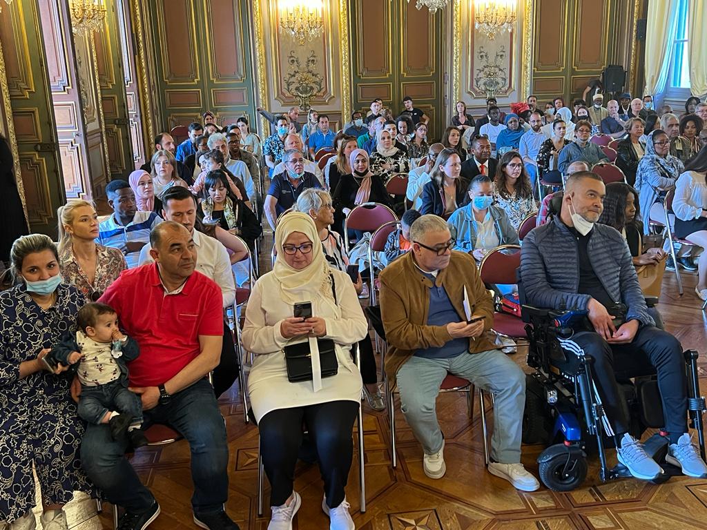 Des ressortissansts de 34 pays ©Joël Barcy Des ressortissansts de 34 pays ©Joël Barcy