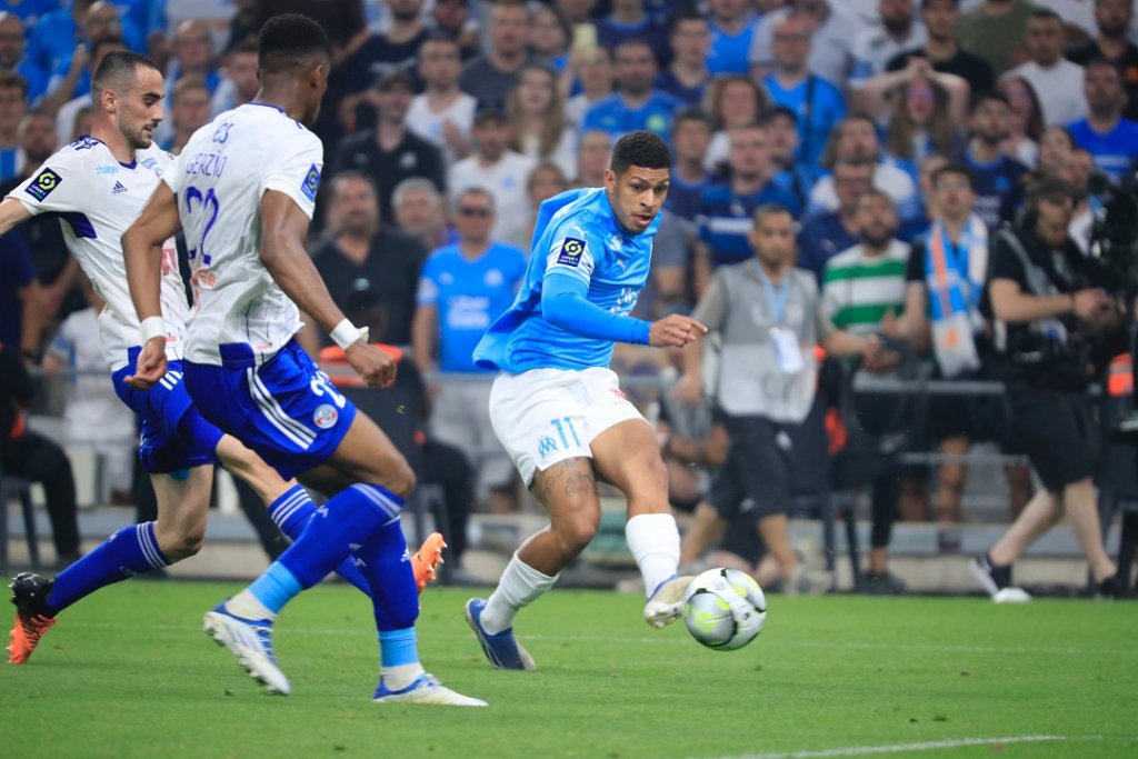 Le Brésilien Luis Henrique est entré en jeu à la fin de la deuxième mi-temps ( Photo Laurent Saccomano/ Wallis.fr)