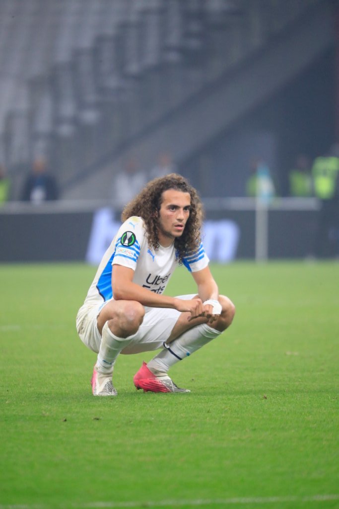 Toute la détresse de Matteo Guendouzi au coup de sifflet final (Photo Laurent Saccomano/ Wallis.fr)