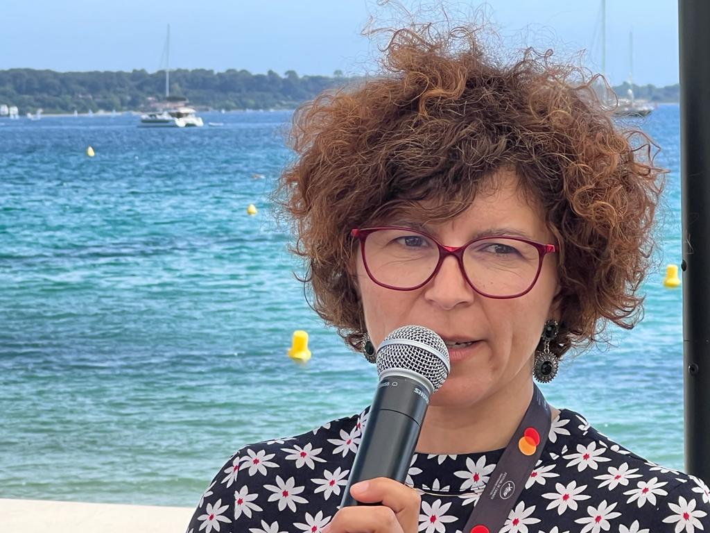 Yamina Lamara, en charge du développement de la filière cinéma et audiovisuel en Provence-Alpes-Côte d'Azur © Joël Barcy Yamina Lamara, en charge du développement de la filière cinéma et audiovisuel en Provence-Alpes-Côte d'Azur © Joël Barcy