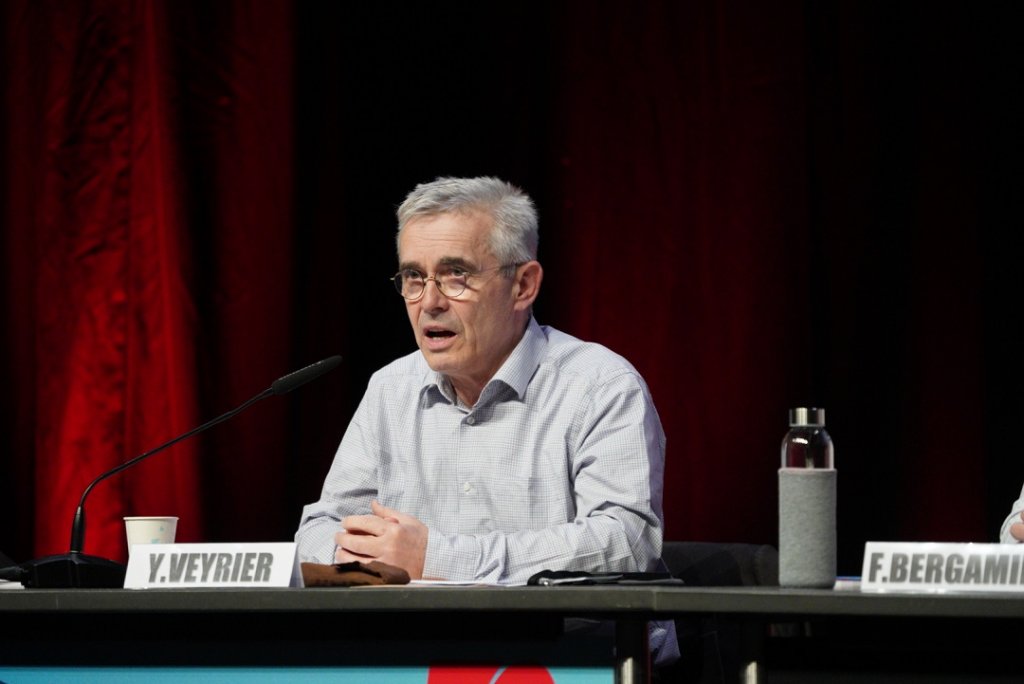 Yves Veyrier, secrétaire général de la confédération FO (Photo Matthieu Pujol @lesphotosdematt)