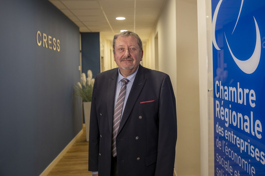 Denis Philippe vient d'être réélu  à la tête de la Cress Paca © Dogan Boztas