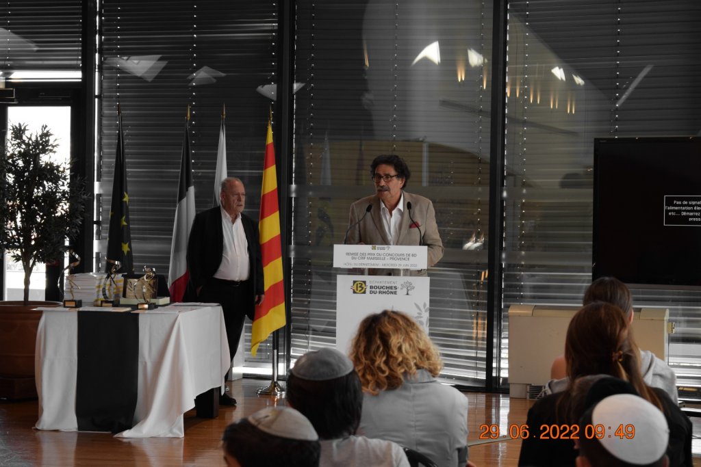 Gérald Attali, responsable de la commission mémoire du Crif Marseille-Provence (Photo Crif MP)