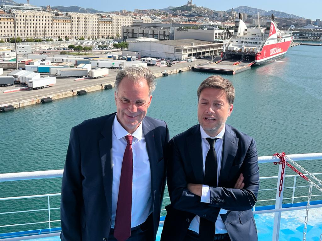 Renaud Muselier et Benoît Payan (Photo Joël Barcy)