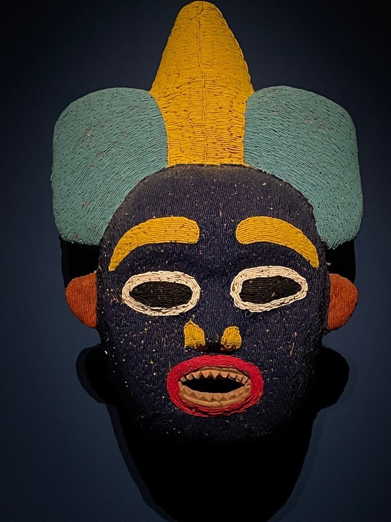 Masque perlé
