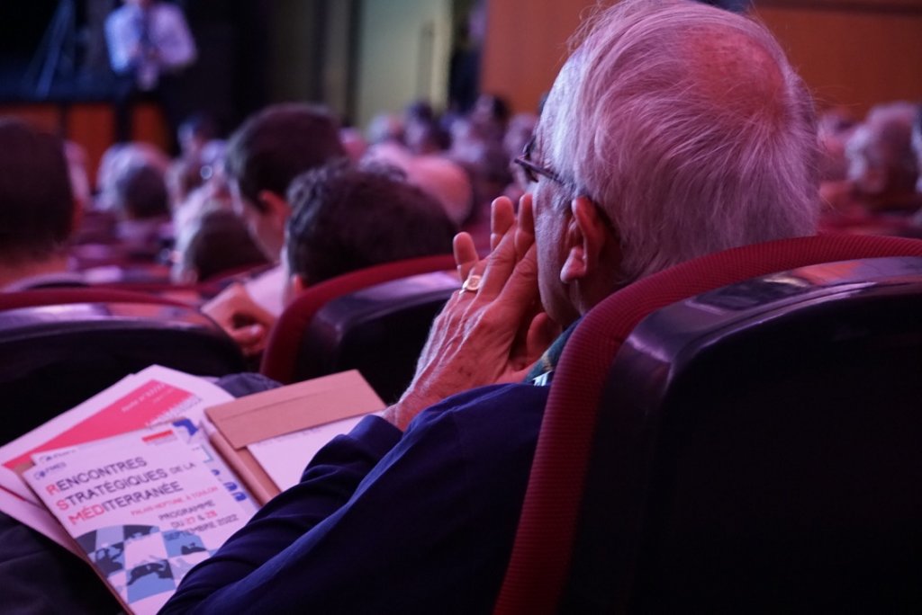 Un large public a assisté à ses premières Rencontres Stratégiques de la Méditerranée © FMES