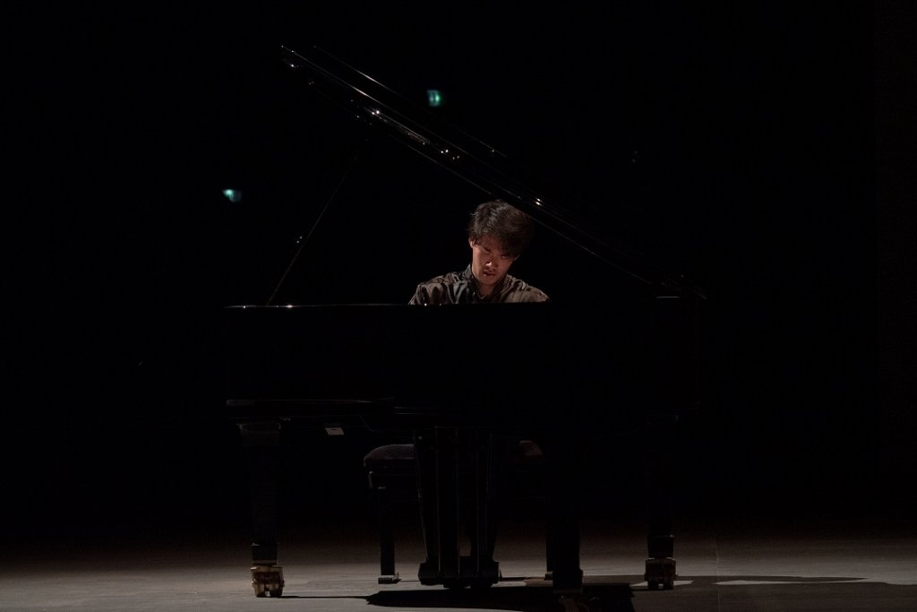 Le pianiste Bruce Liu a enflammé le Conservatoire Darius Milhaud d’Aix-en-Provence (Photo Pierre Morales)