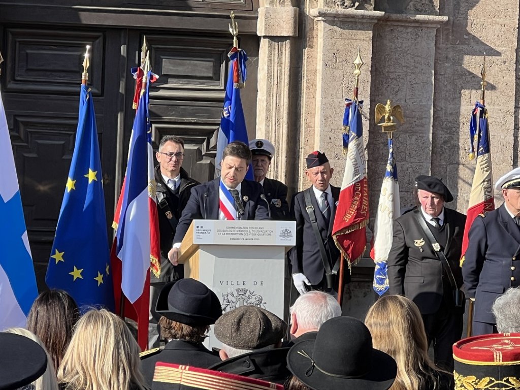 Benoît Payan, le maire de Marseille (Photo Raymond Arouch)