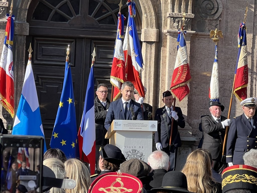 Gérald Darmanin, ministre de l'Intérieur (Photo Raymond Arouch)