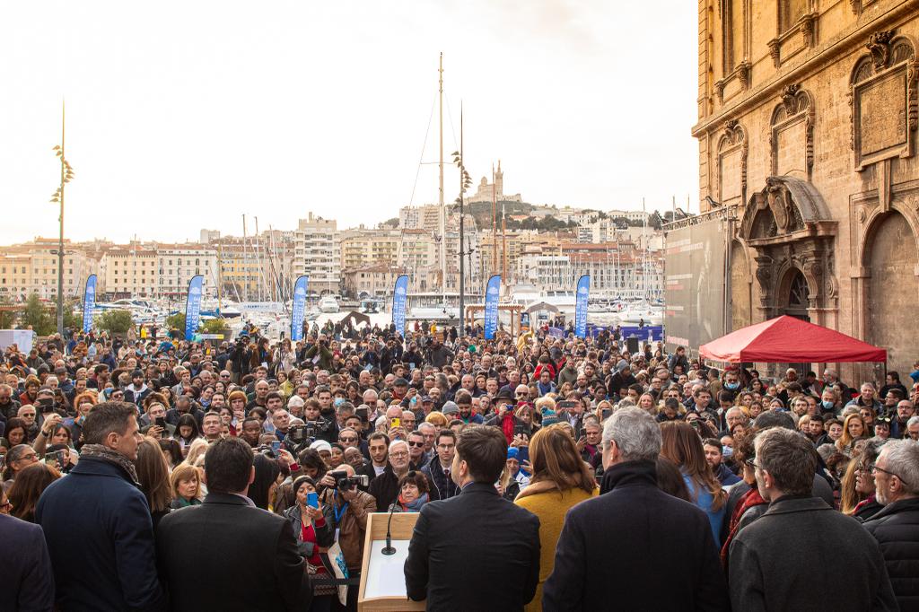 Un public venu en nombre sur le Vieux-Port de Marseille (Photo ville de Marseille) Un public venu en nombre sur le Vieux-Port de Marseille (Photo ville de Marseille)
