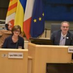 Agnès Firmin-Le Bodo, ministre déléguée auprès du ministre de la Santé et de la Prévention et Renaud Muselier, président de Provence-Alpes-Côte d'Azur @ Régis Cintas Flores