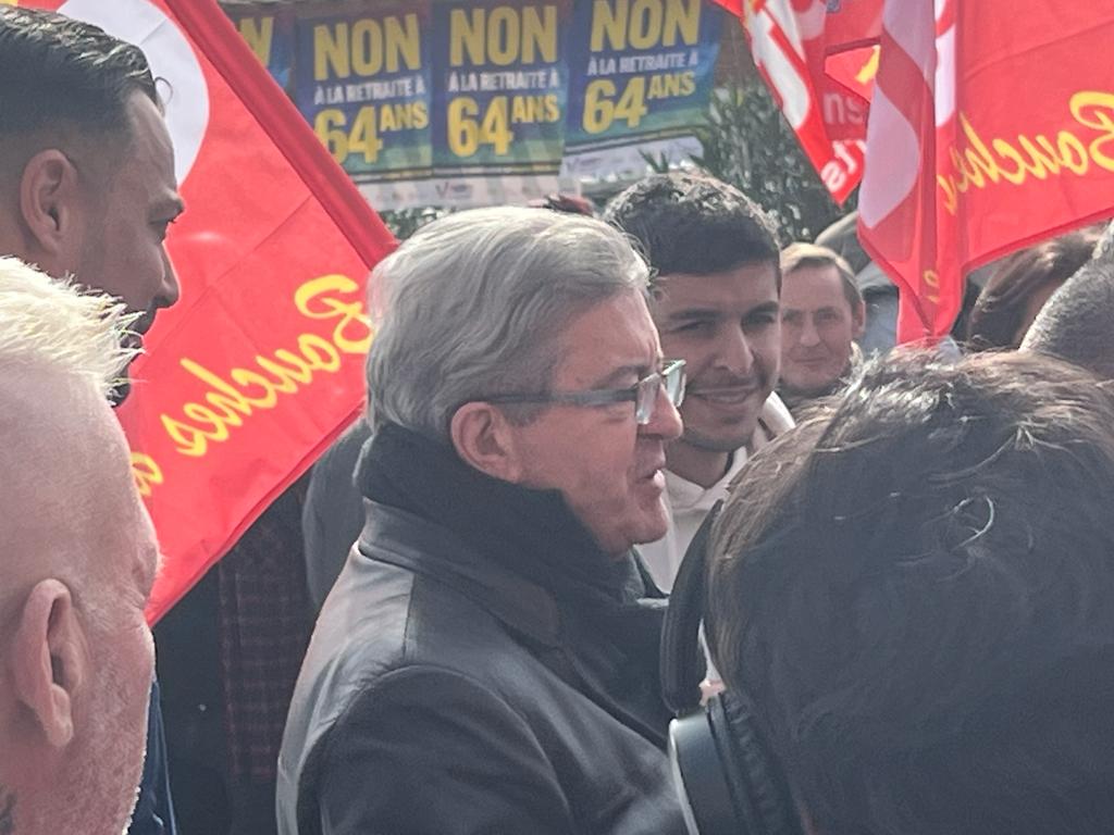 Mélenchon aussi (Photo Joël Barcy) Mélenchon aussi (Photo Joël Barcy)