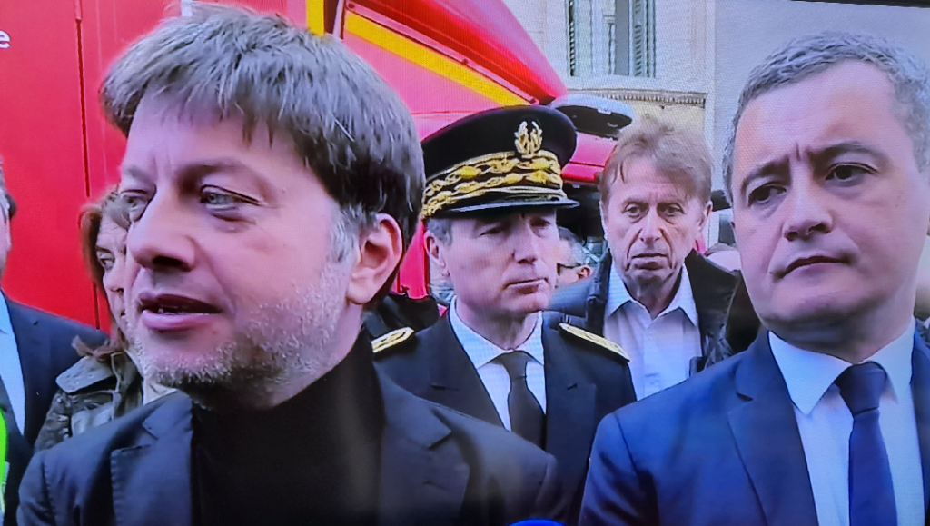 Benoît Payan le maire de Marseille (Photo capture d'écran)