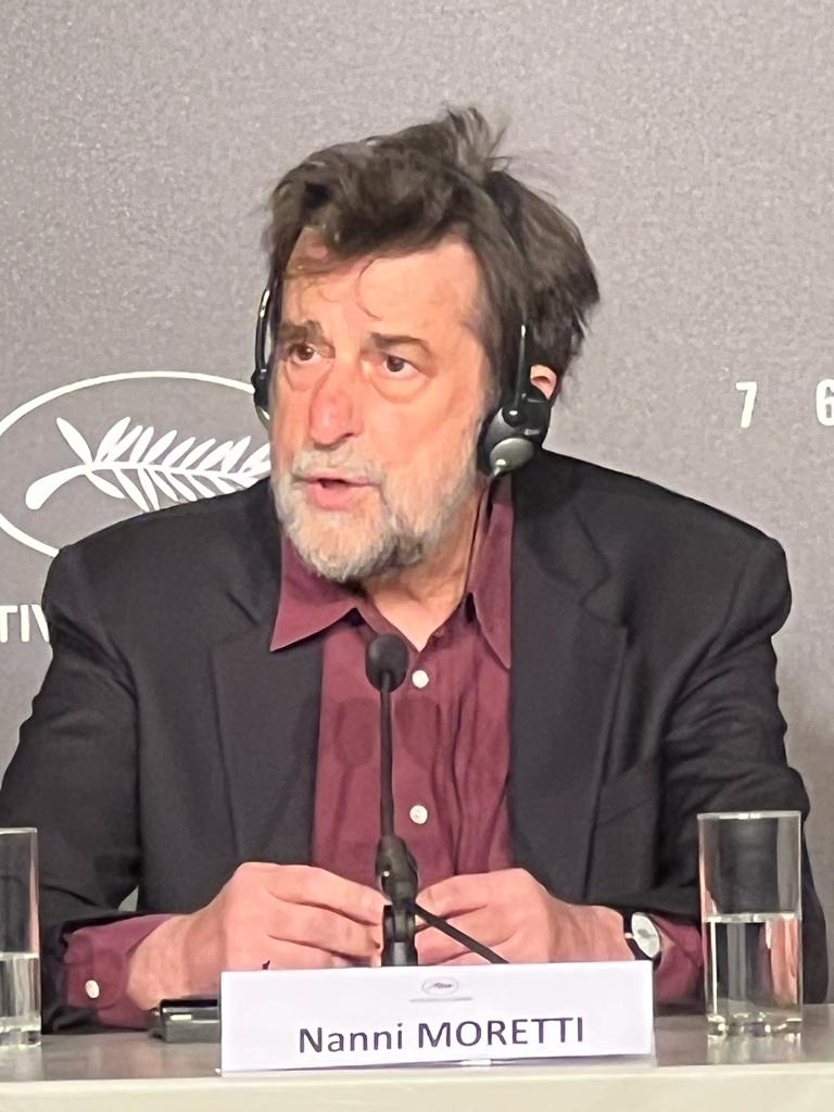 Le réalisateur Nanni Moretti  (Photo Joël Barcy)