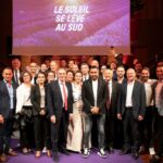 Renaud Muselier d’acteurs clés du territoire a lancé la campagne d’attractivité de la Région Sud et sa signature de marque :" Le soleil se lève au Sud" ©Claude Almodovar