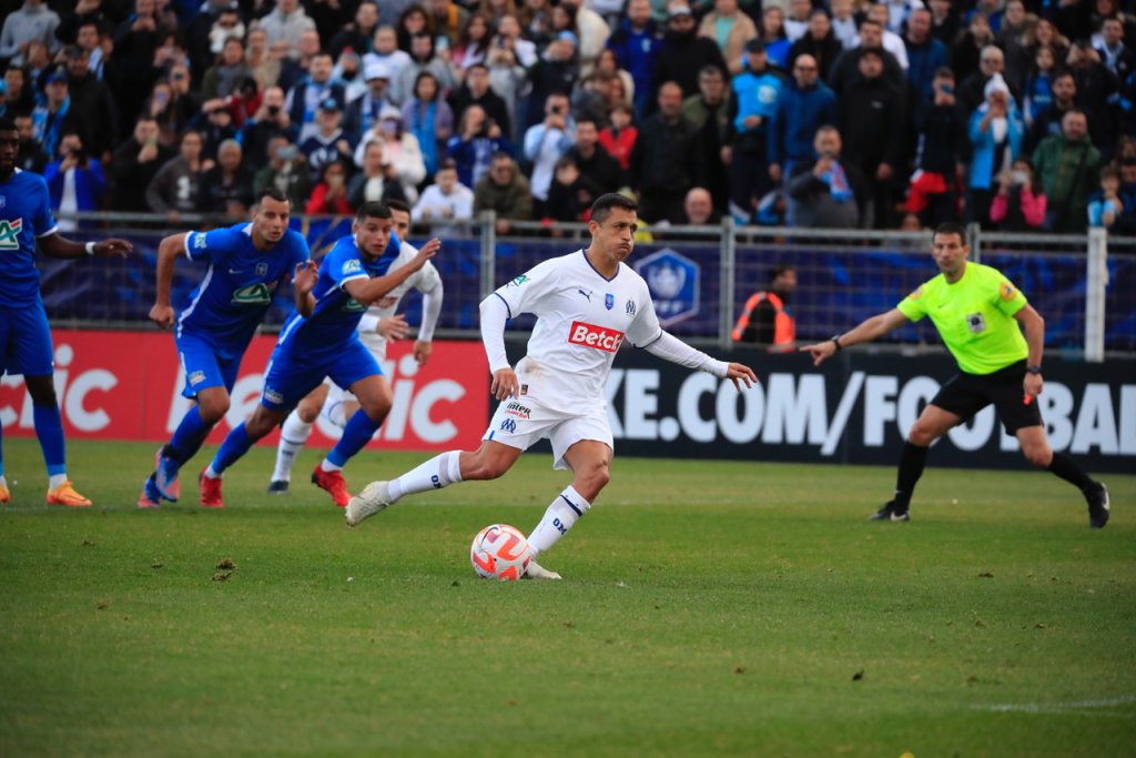 Alexis Sanchez a réussi sa première saison sous le maillot blanc (Photo Laurent Saccomano/ Wallis.fr)