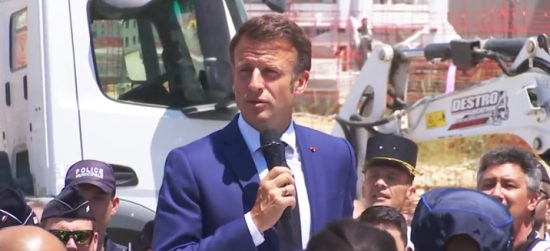 Emmanuel Macron vient de passer trois jours à Marseille