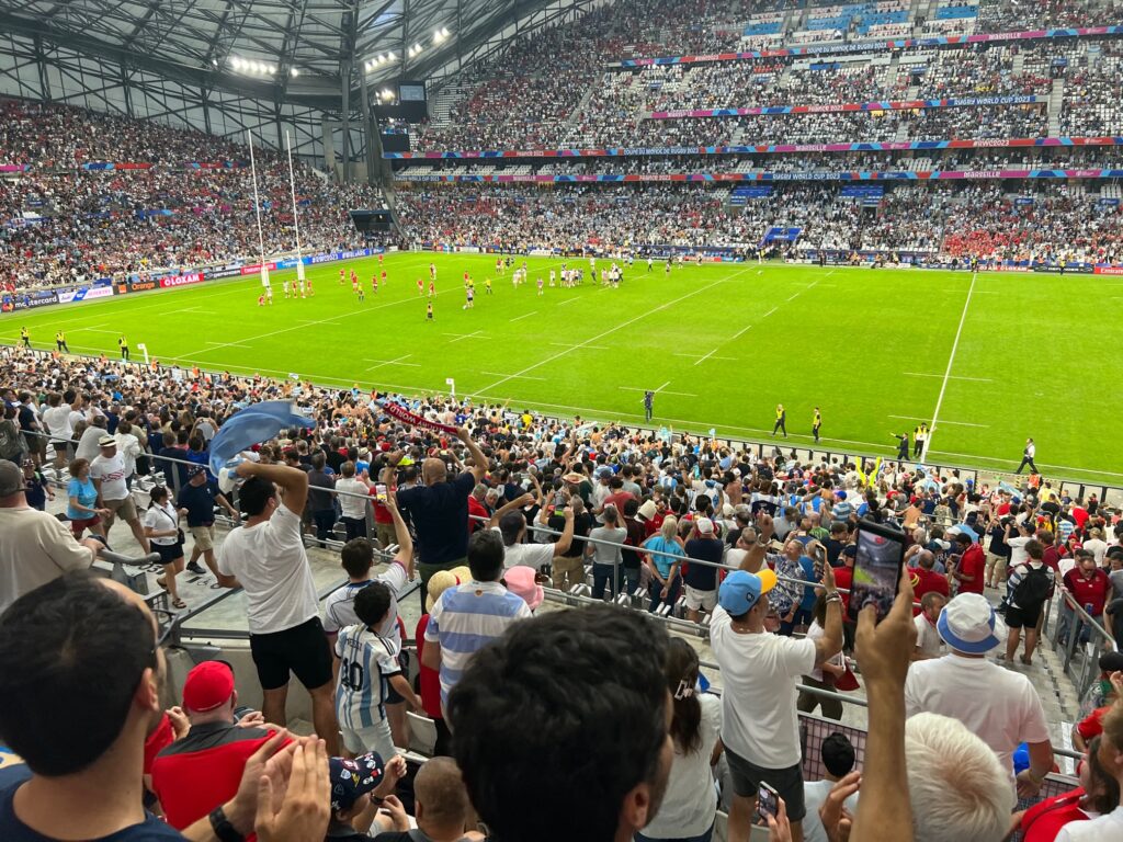 Destimed rugby coupe du Mone Velodrome