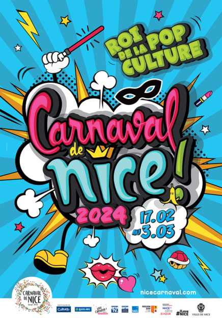 Destimed affiche carnaval 2024 roi pop culture 436x640 1