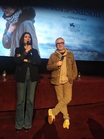 Destimed Marie Drucker et Stephane Brize Photo Jean Remi BARLAND