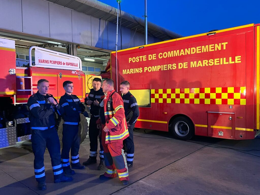 Bruno Retailleau est attendu au Centre d'Intervention et de secours de Saint-Antoine, poste de commandement du Bataillon de Marins-Pompiers  ©Joël Barcy