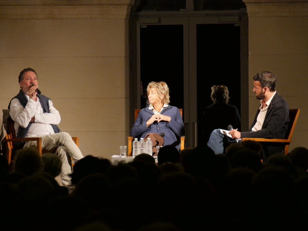 Destimed Daniele Thomson et Guillaume Gallienne avec Hugo Pinatel Photo Tristan Pranger 8