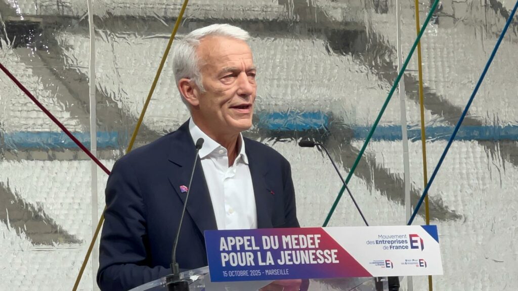 Patrick Martin, président du Medef © Joël Barcy