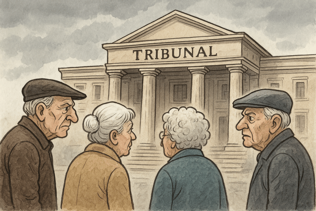 Destimed Le tribunal et les visages marques
