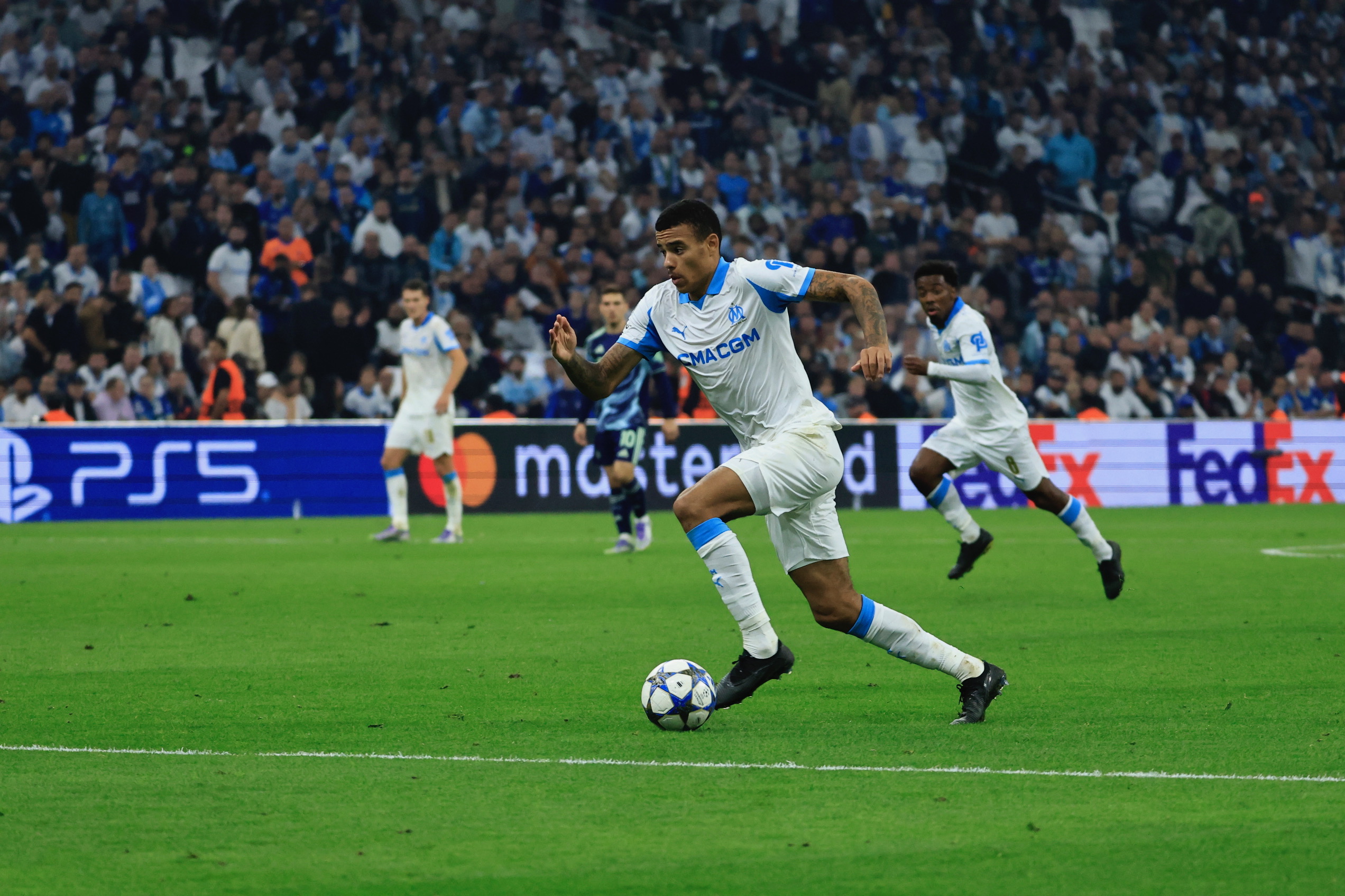 Mason Greenwood a réalisé un quadruplé hier soir face au HAC comme Jean-Pierre Papin contre Lyon en 1991